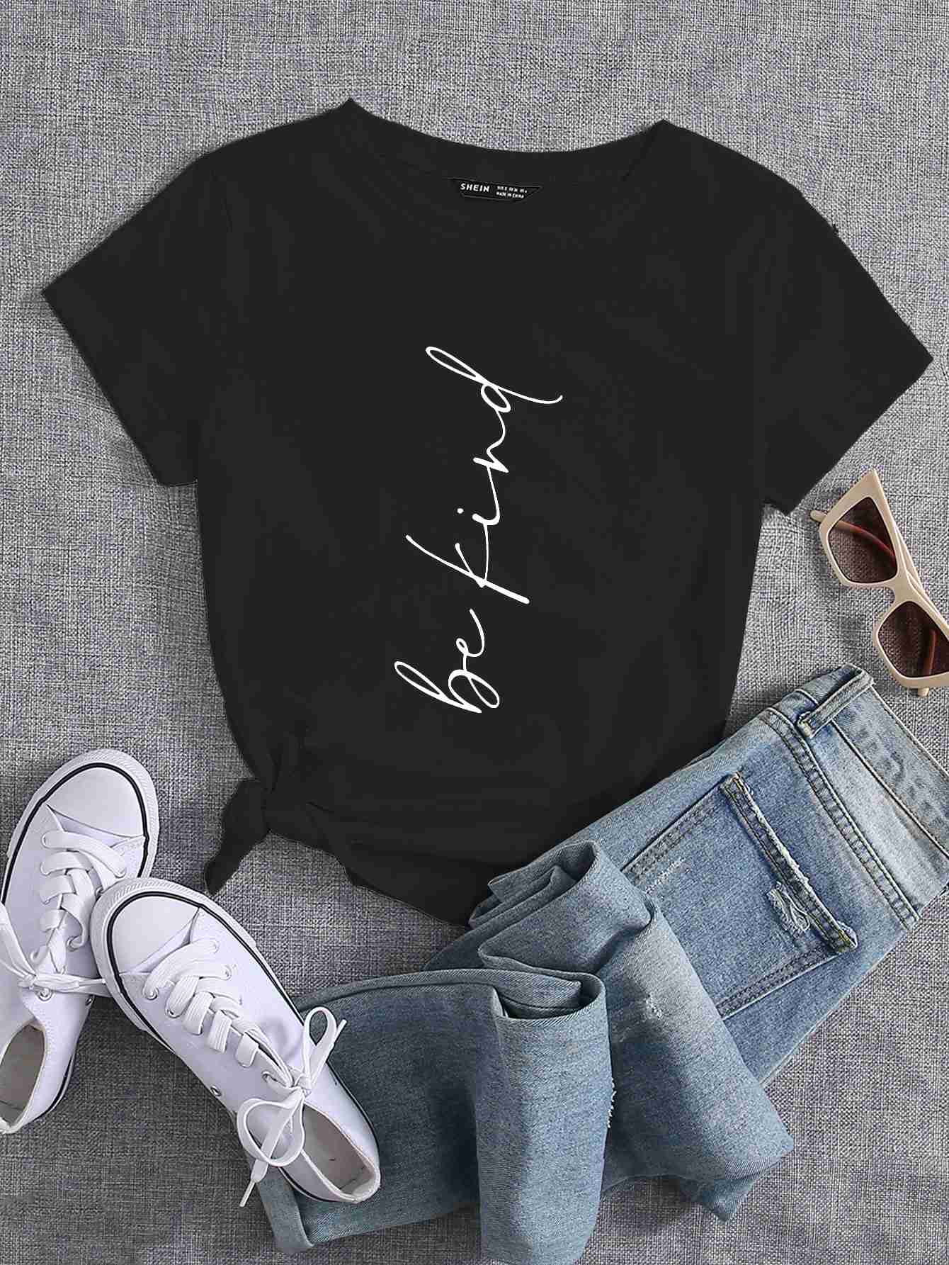 Be Kind T Shirt – Black