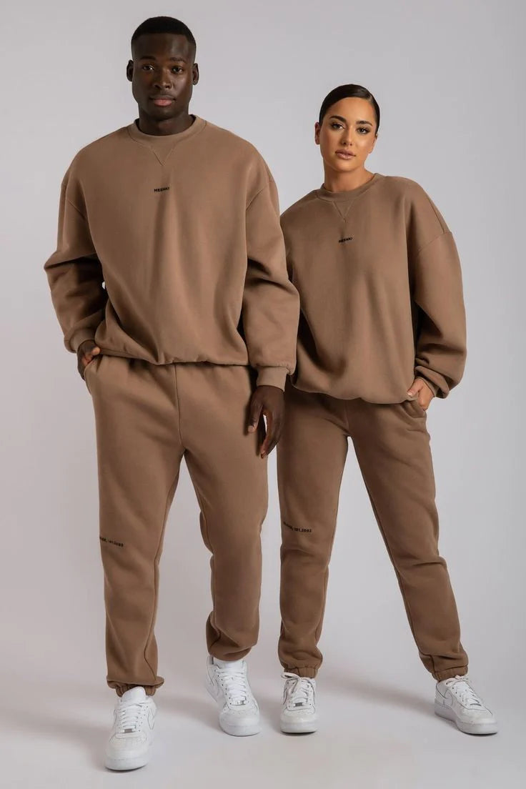 Couple Tracksuit_ Brown