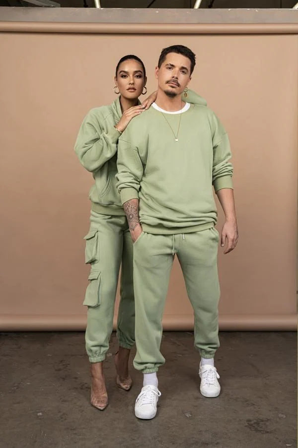 Couple Tracksuit_ Mint Green